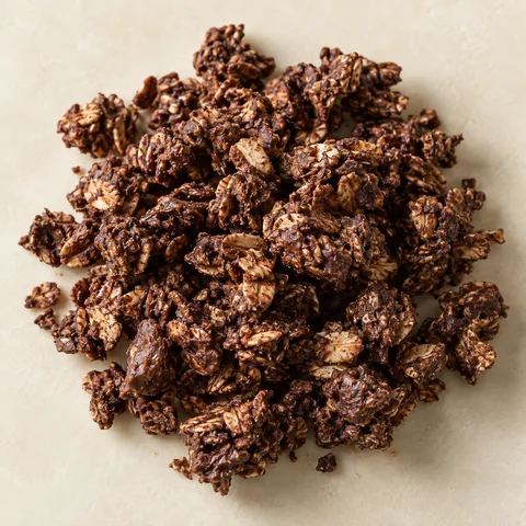 Granola con chocolate
